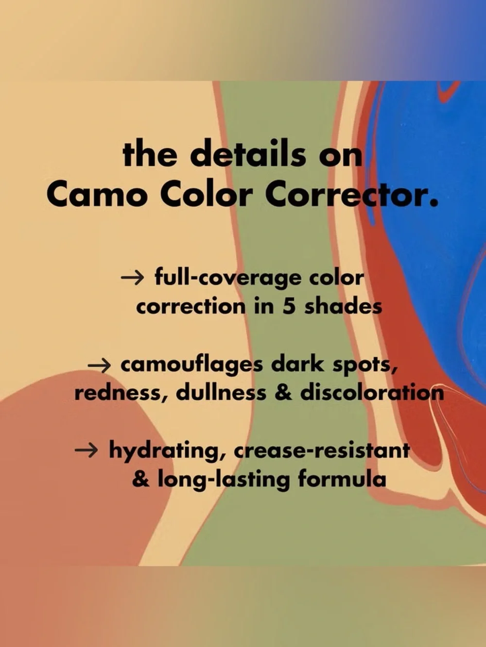 e.l.f. Camo Color Corrector - Orange, NEW